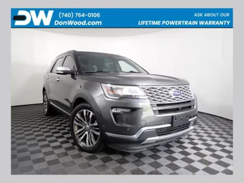Gray 2019 Ford Explorer Platinum for sale in Logan, OH
