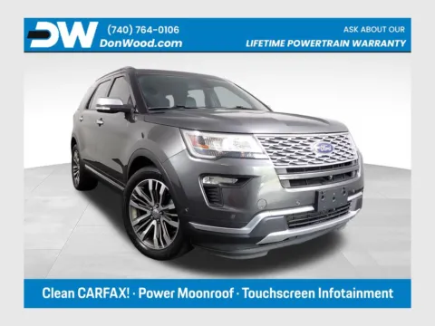 Gray 2019 Ford Explorer Platinum for sale in Logan, OH