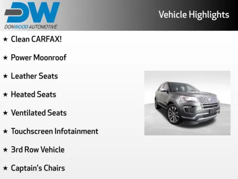 Another view of 2019 Ford Explorer Platinum for sale in Logan, OH at Don Wood Chevrolet
