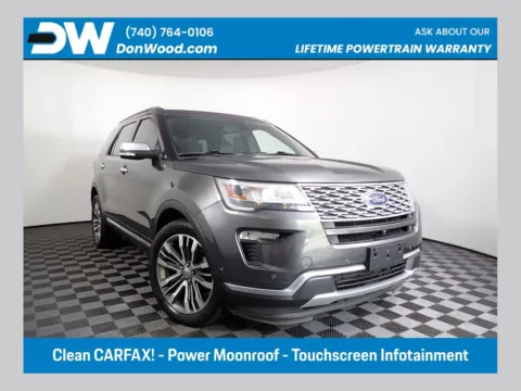 Gray 2019 Ford Explorer Platinum for sale in Logan, OH