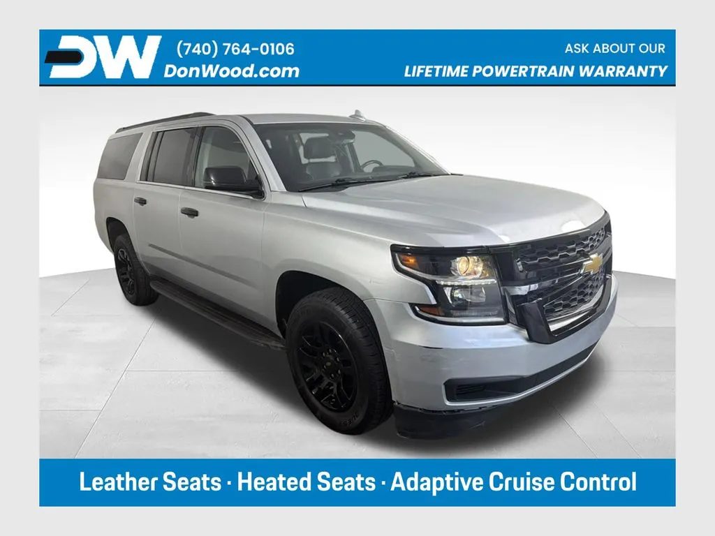 Silver 2019 Chevrolet Suburban LT for sale in Logan, OH