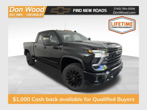 Black 2026 Chevrolet Silverado 2500HD High Country for sale in Logan, OH