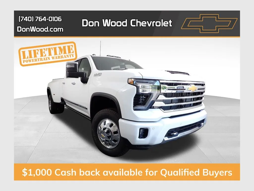White 2026 Chevrolet Silverado 3500HD High Country for sale in Logan, OH