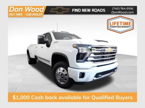 White 2026 Chevrolet Silverado 3500HD High Country for sale in Logan, OH