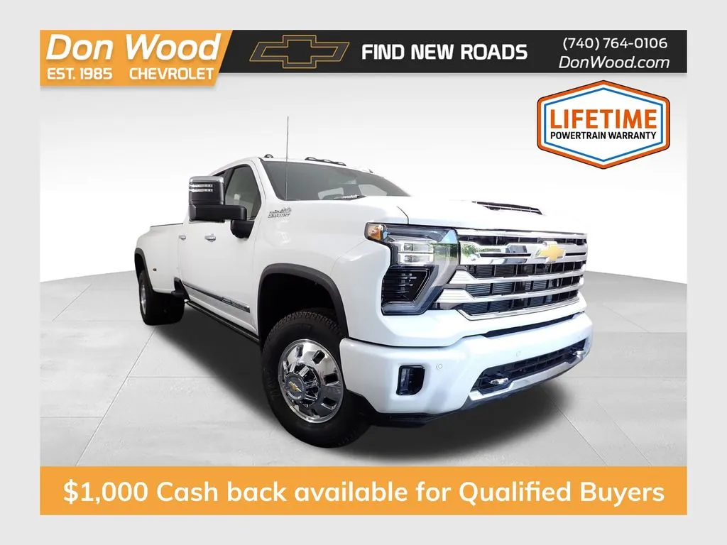 White 2026 Chevrolet Silverado 3500 HD High Country for sale in Logan, OH