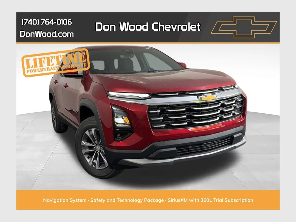 Red 2026 Chevrolet Equinox LT for sale in Logan, OH