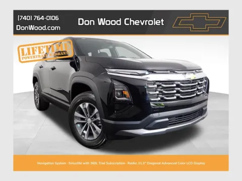 Black 2026 Chevrolet Equinox LT for sale in Logan, OH