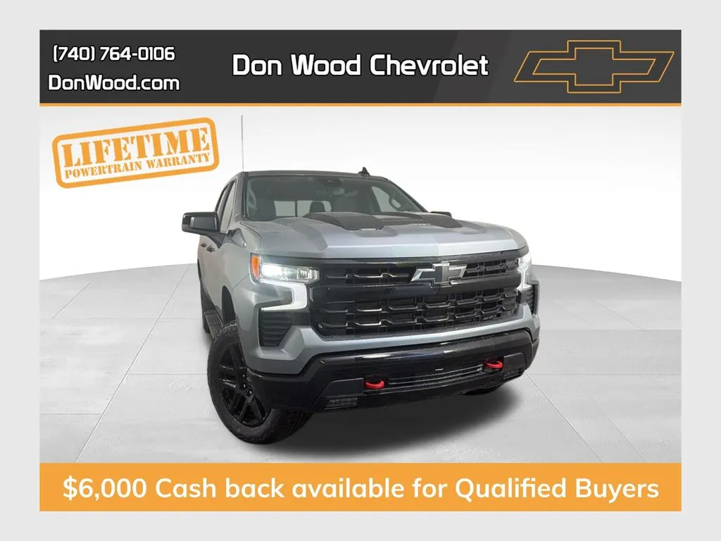 Gray 2026 Chevrolet Silverado 1500 LT Trail Boss for sale in Logan, OH