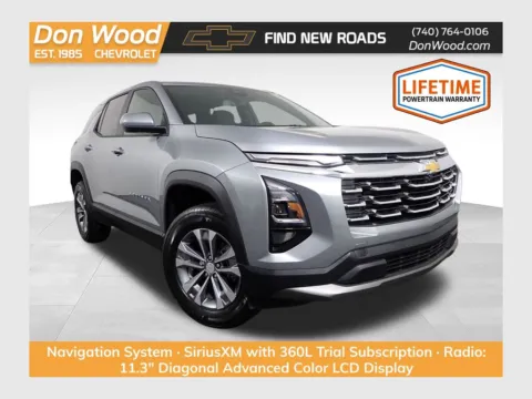 Gray 2026 Chevrolet Equinox LT for sale in Logan, OH