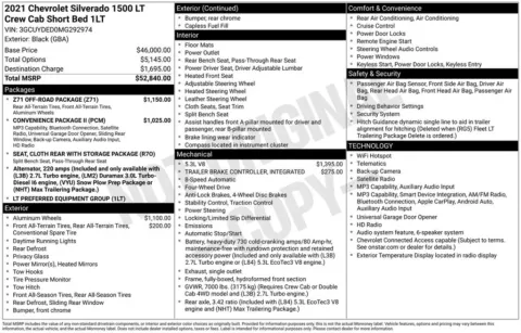 Another view of 2021 Chevrolet Silverado 1500 LT for sale in Logan, OH at Don Wood Chevrolet