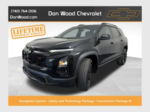 Black 2026 Chevrolet Equinox RS for sale in Logan, OH