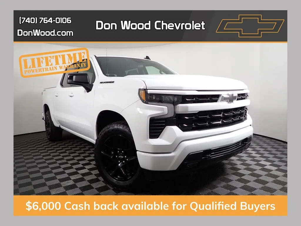 White 2026 Chevrolet Silverado 1500 RST for sale in Logan, OH