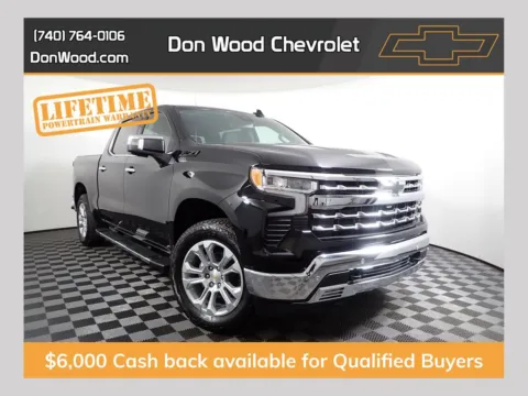 Black 2026 Chevrolet Silverado 1500 LTZ for sale in Logan, OH
