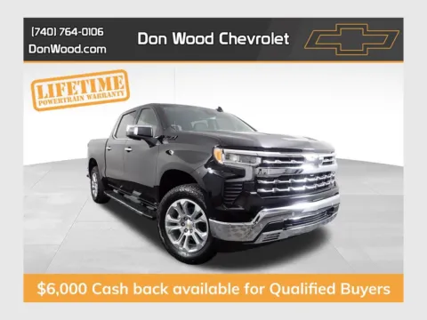 Black 2026 Chevrolet Silverado 1500 LTZ for sale in Logan, OH
