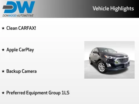 Another view of 2018 Chevrolet Equinox LS for sale in Logan, OH at Don Wood Chevrolet