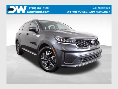 Gray 2021 Kia Sorento Hybrid S for sale in Logan, OH