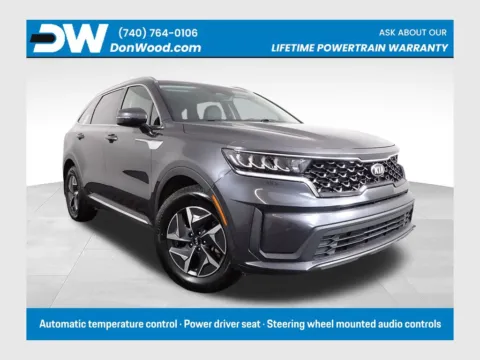 Gray 2021 Kia Sorento Hybrid S for sale in Logan, OH
