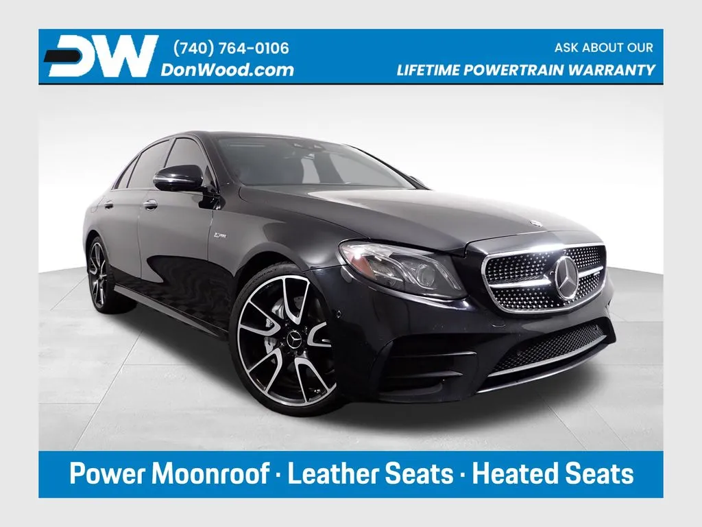 Black 2018 Mercedes-Benz E-Class E 43 AMG for sale in Logan, OH