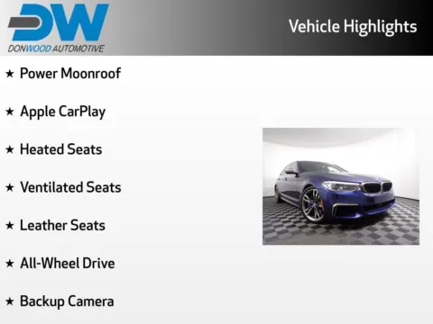 Another view of 2018 BMW 5 Series M550i xDrive for sale in Logan, OH at Don Wood Chevrolet