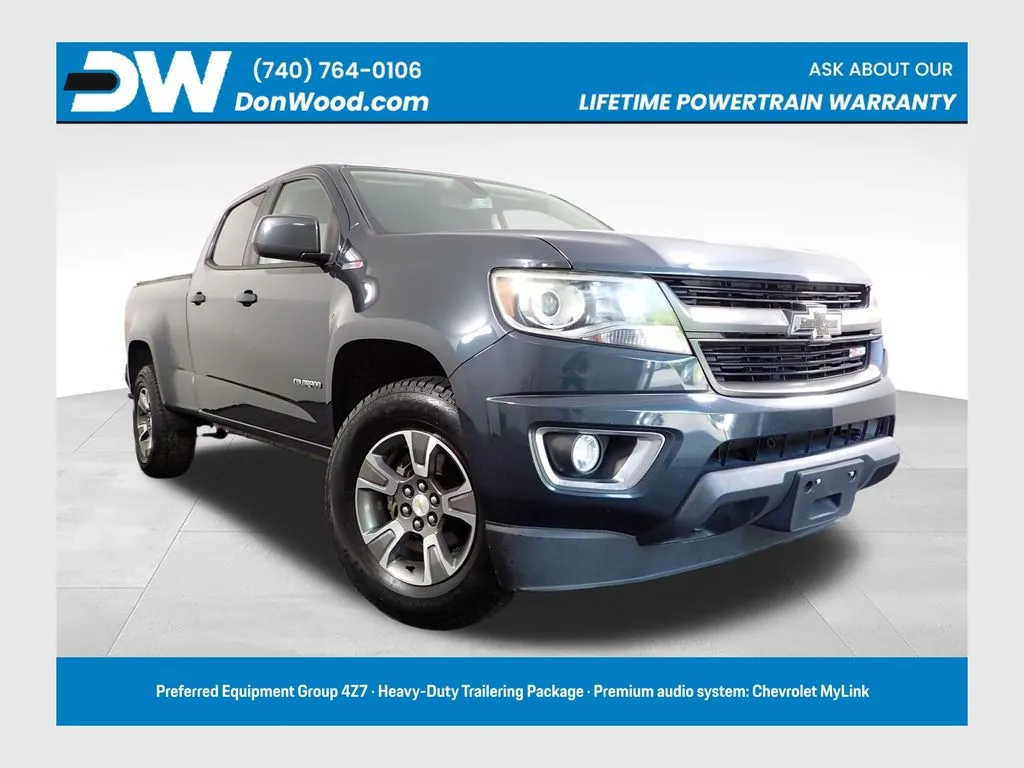 Gray 2017 Chevrolet Colorado Z71 for sale in Logan, OH
