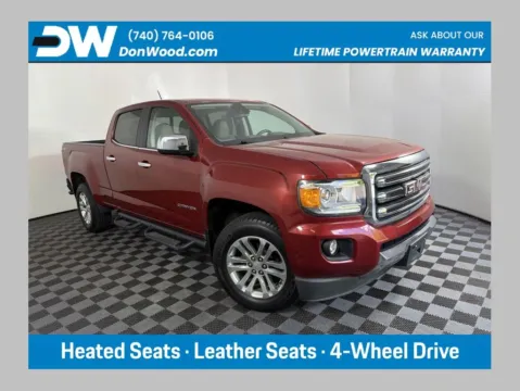 Red 2016 GMC Canyon SLT for sale in Logan, OH