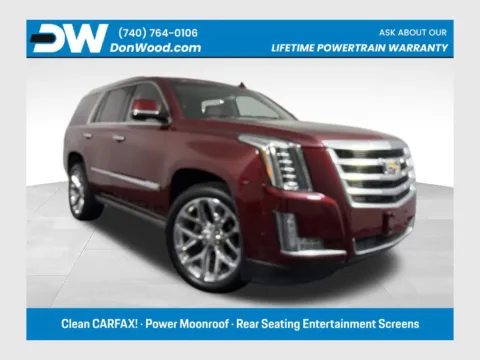 Red 2017 Cadillac Escalade Premium Luxury for sale in Logan, OH