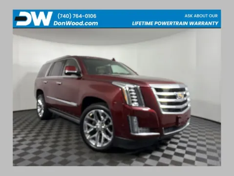 Red 2017 Cadillac Escalade Premium Luxury for sale in Logan, OH
