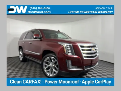 Red 2017 Cadillac Escalade Premium Luxury for sale in Logan, OH