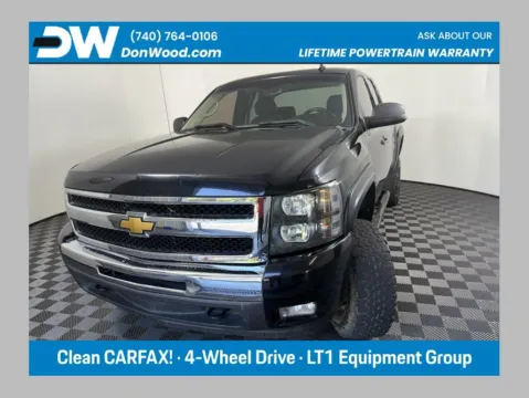 Black 2011 Chevrolet Silverado 1500 LT for sale in Logan, OH