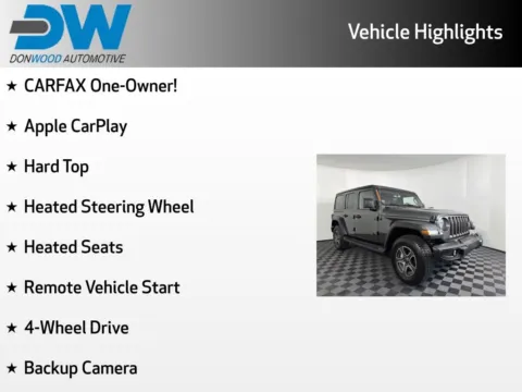 Another view of 2022 Jeep Wrangler Unlimited Sport S for sale in Logan, OH at Don Wood Chevrolet