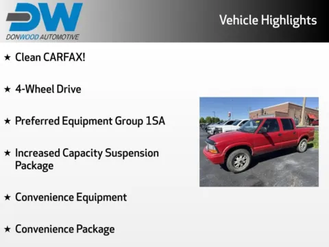 Another view of 2002 GMC Sonoma SLS for sale in Logan, OH at Don Wood Chevrolet
