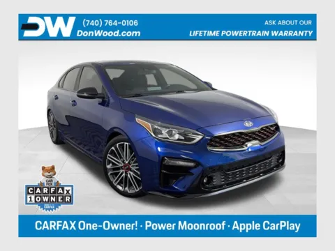 Blue 2021 Kia Forte GT for sale in Logan, OH
