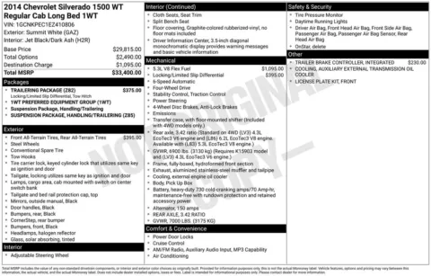 Another view of 2014 Chevrolet Silverado 1500 Work Truck for sale in Logan, OH at Don Wood Chevrolet