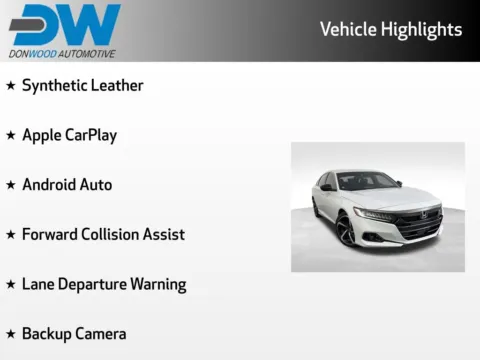 Another view of 2021 Honda Accord Sport for sale in Logan, OH at Don Wood Chevrolet