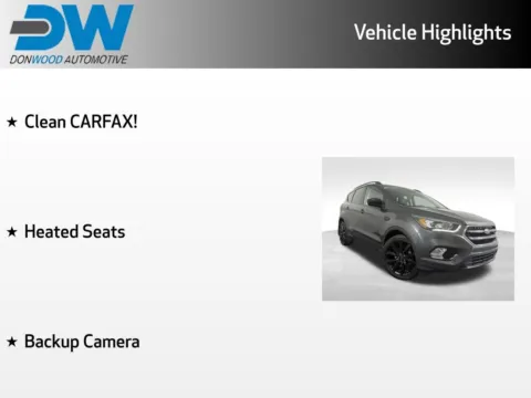 Another view of 2018 Ford Escape SE for sale in Logan, OH at Don Wood Chevrolet