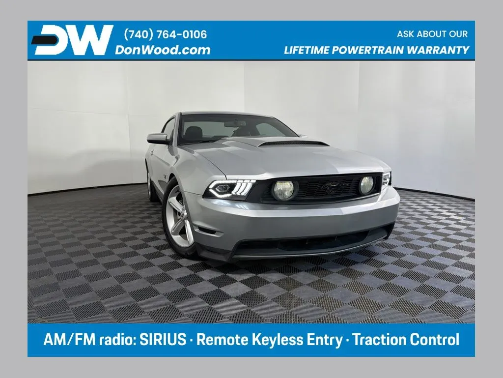 Silver 2010 Ford Mustang GT Premium for sale in Logan, OH