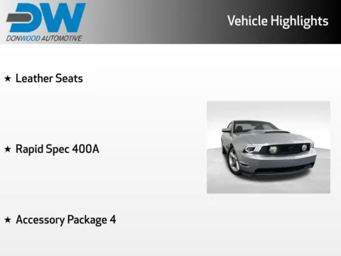 Another view of 2010 Ford Mustang GT Premium for sale in Logan, OH at Don Wood Chevrolet
