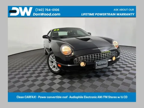 Black 2002 Ford Thunderbird for sale in Logan, OH
