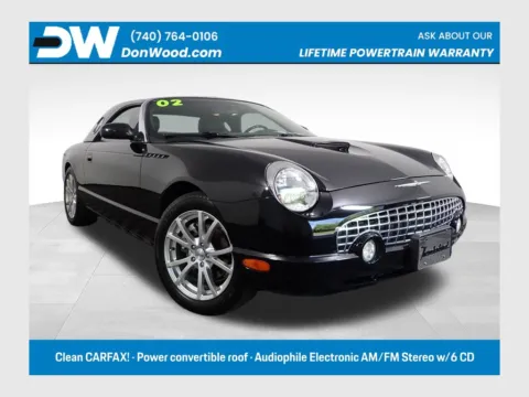 Black 2002 Ford Thunderbird for sale in Logan, OH