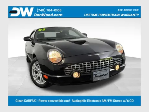Black 2002 Ford Thunderbird for sale in Logan, OH