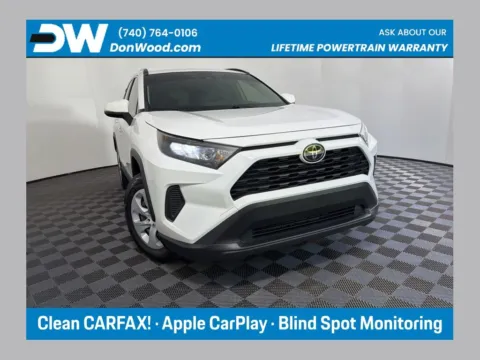 White 2019 Toyota RAV4 LE for sale in Logan, OH