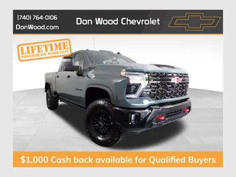 Gray 2026 Chevrolet Silverado 2500HD ZR2 for sale in Logan, OH
