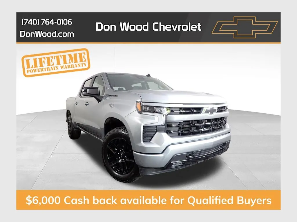 Gray 2026 Chevrolet Silverado 1500 RST for sale in Logan, OH