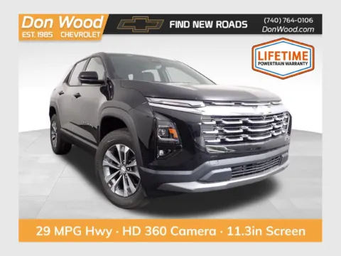 Black 2026 Chevrolet Equinox LT for sale in Logan, OH