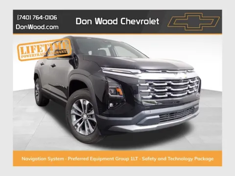 Black 2026 Chevrolet Equinox LT for sale in Logan, OH