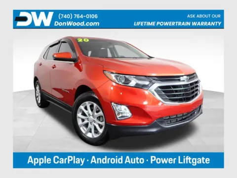 Orange 2020 Chevrolet Equinox LT for sale in Logan, OH