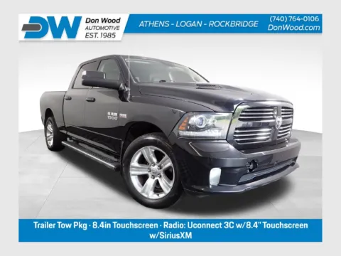 Black 2017 Ram 1500 Sport for sale in Logan, OH