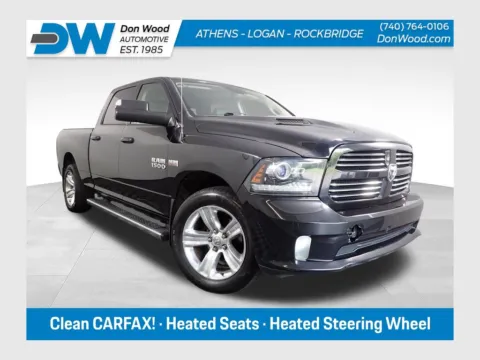 Black 2017 Ram 1500 Sport for sale in Logan, OH