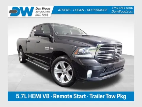 Black 2017 Ram 1500 Sport for sale in Logan, OH