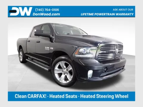 Black 2017 Ram 1500 Sport for sale in Logan, OH